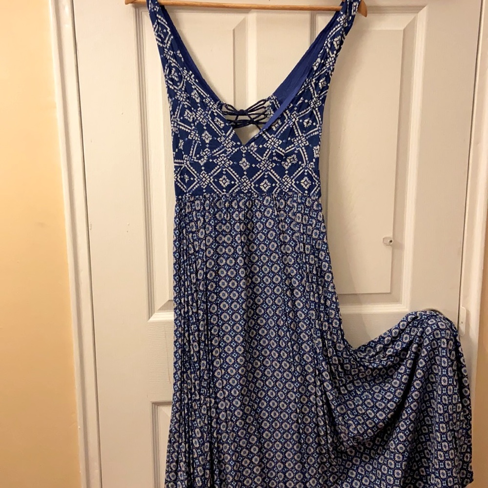 Lulus Blue Maxi Dress